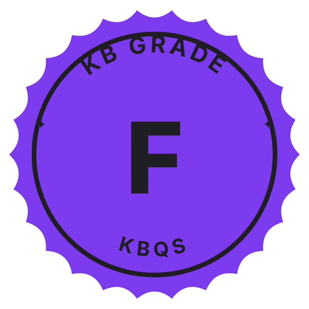 KB Quality grade F seal
