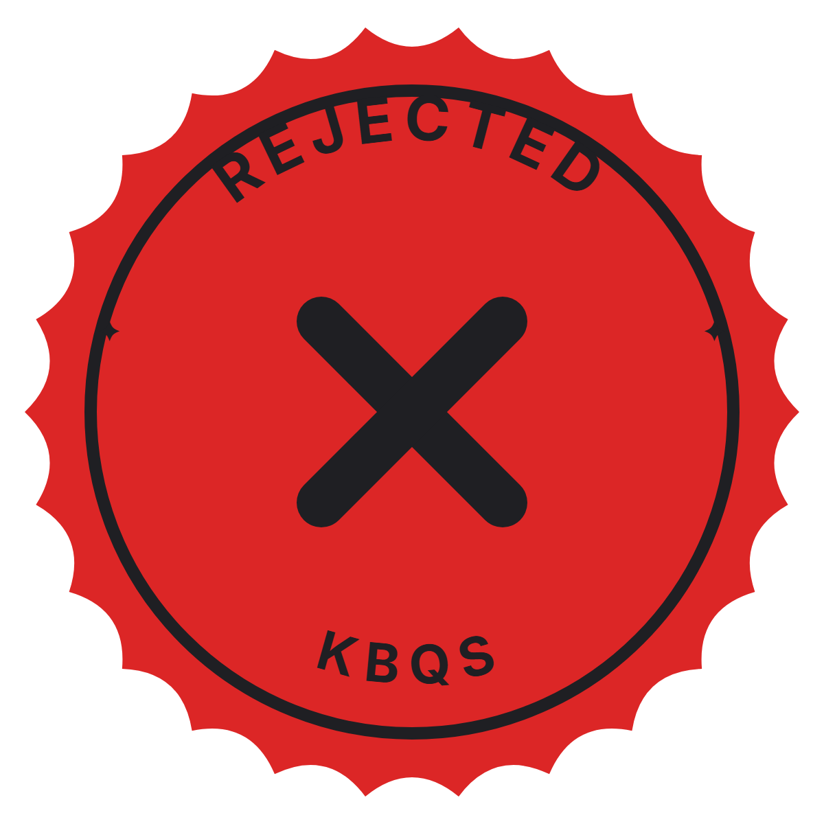 KBQS Rejected seal