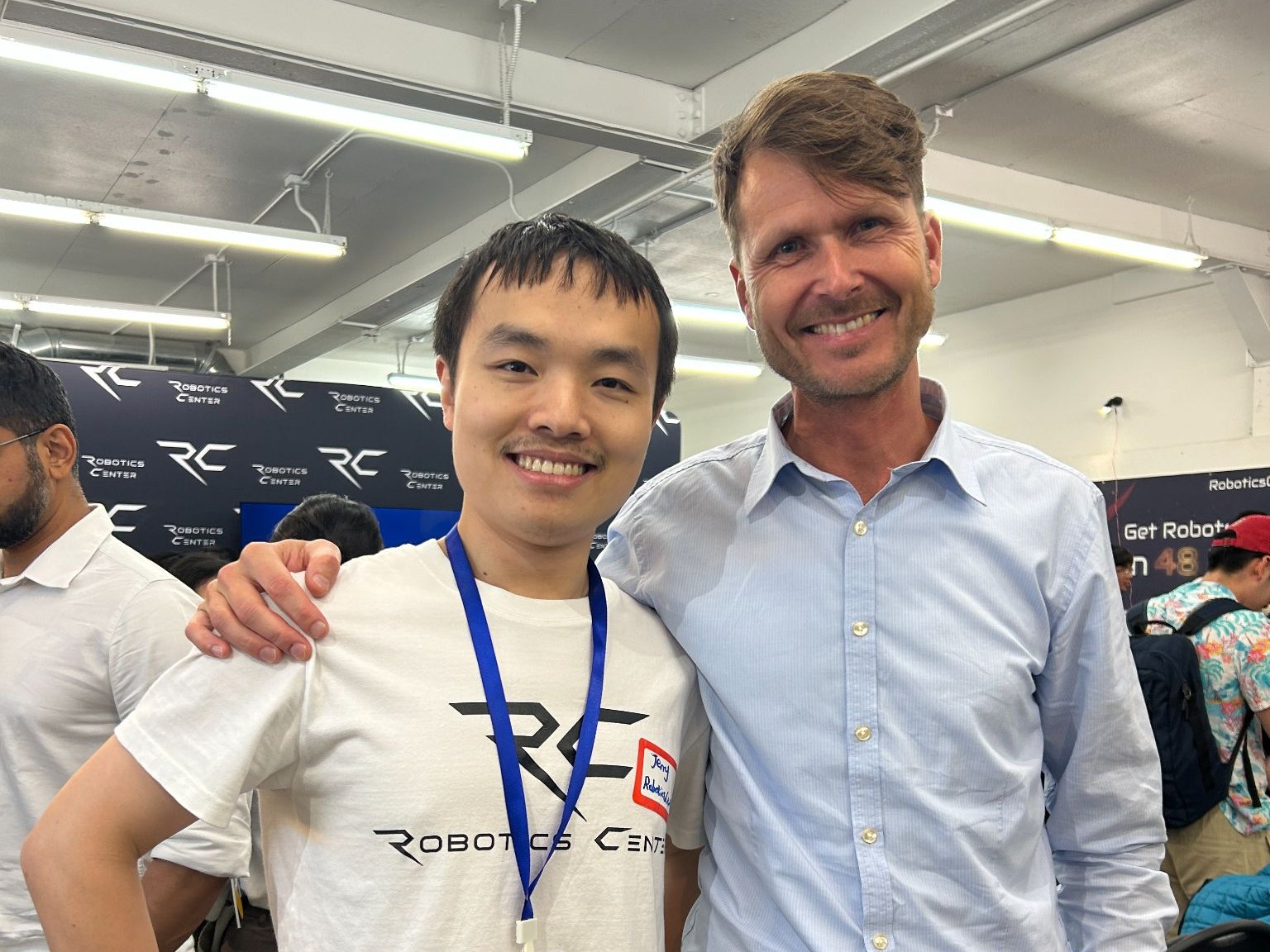 Jerry Huang and Lars-Fredrik Forberg